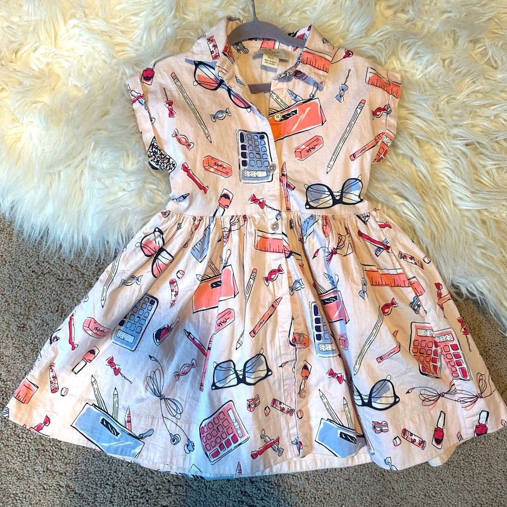 Kate Spade Spring School Dress-3T